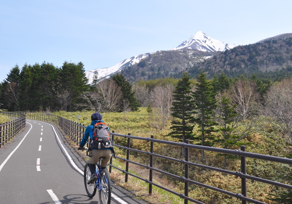 利尻島サイクリング